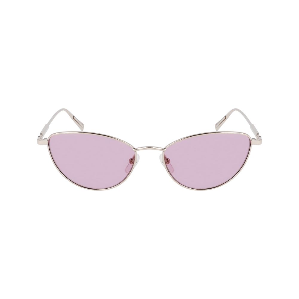 Rose Gold Metal Sunglasses