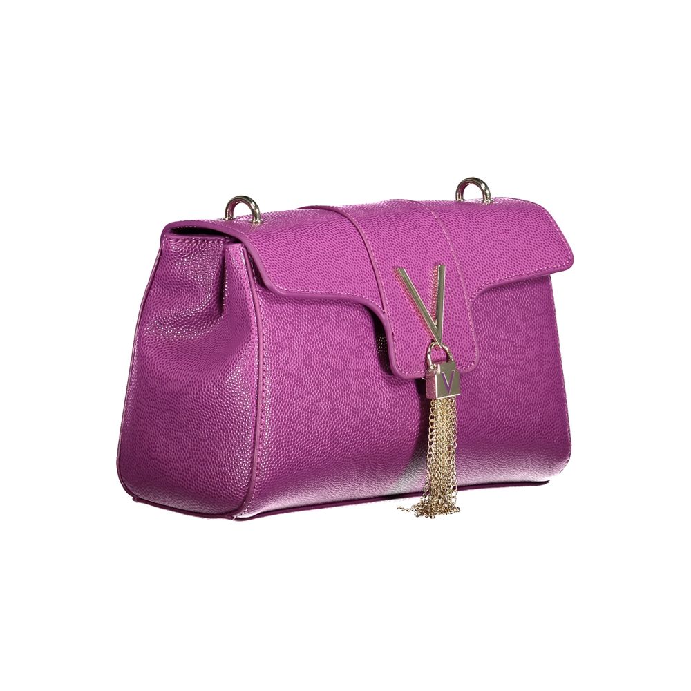 Purple Polyethylene Handbag