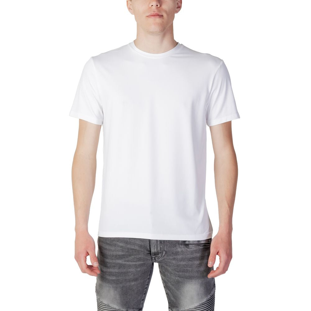 White Polyester T-Shirt