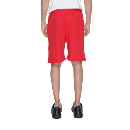 Red Cotton Short