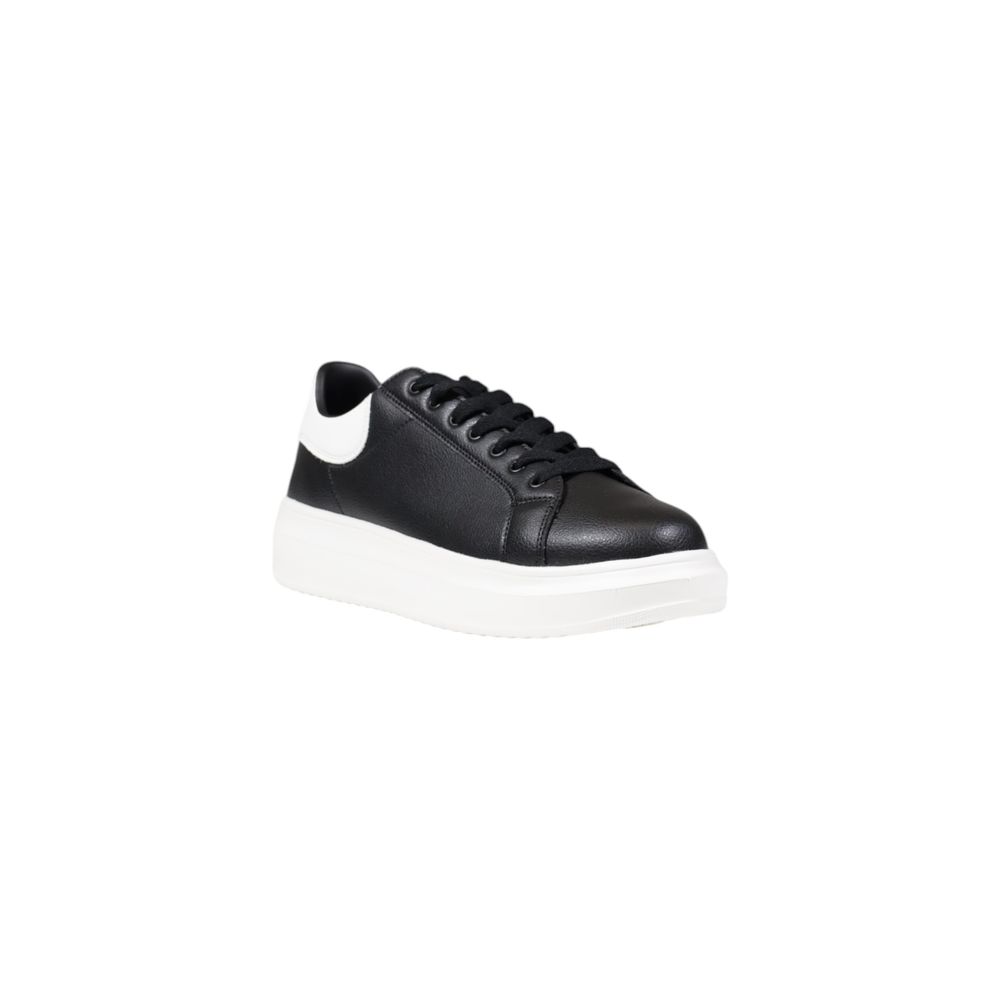 Black Fabric Sneaker