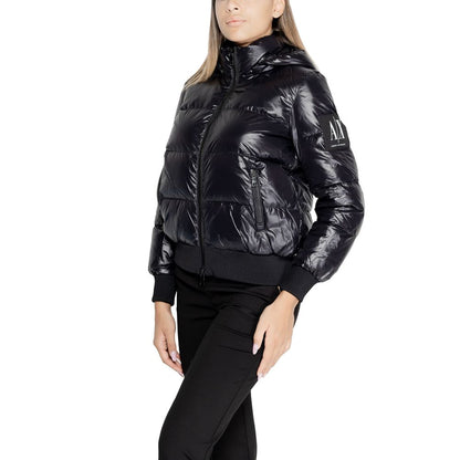 Black Polyamide Jackets & Coat