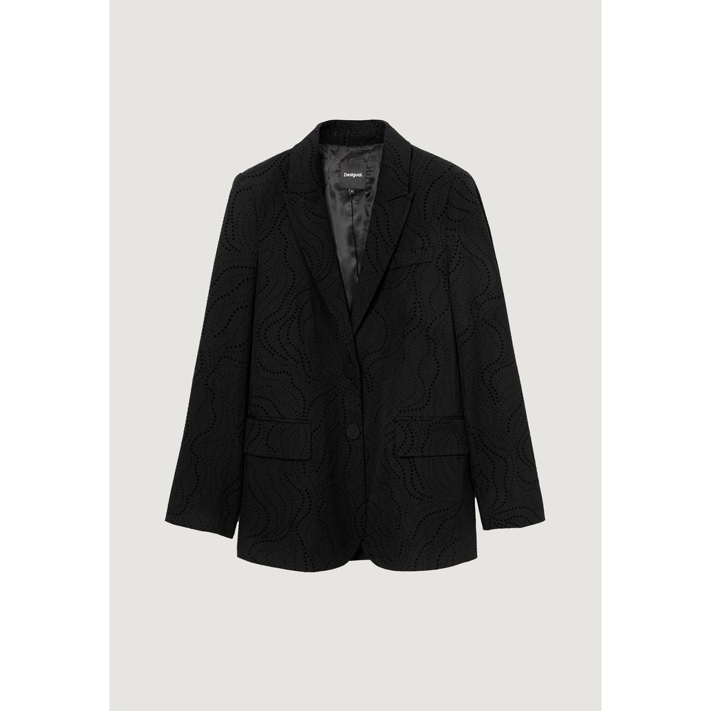 Black Polyester Suits & Blazer