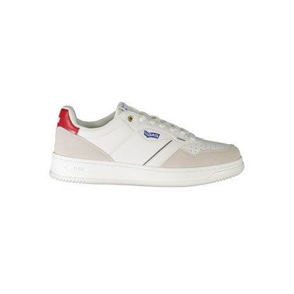 White Polyester Sneaker