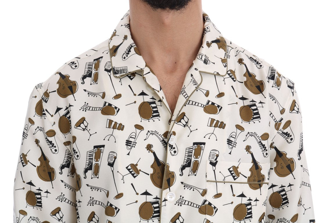 Camisa Casual De Seda Exclusiva Para Hombre - JAZZ Motive