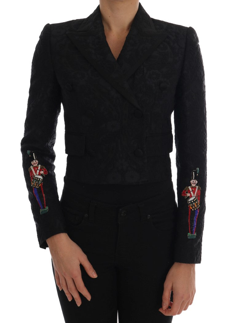 Chaqueta estilo blazer con flores y cristales Enchanted