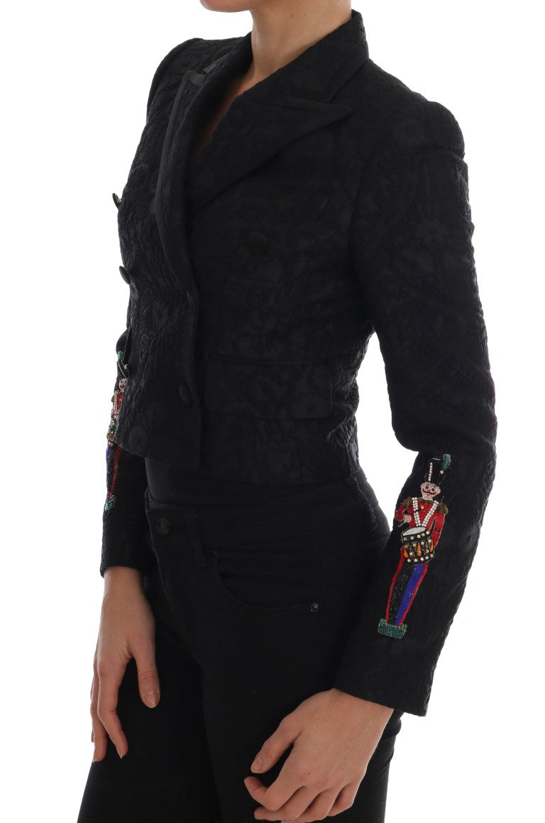 Chaqueta estilo blazer con flores y cristales Enchanted