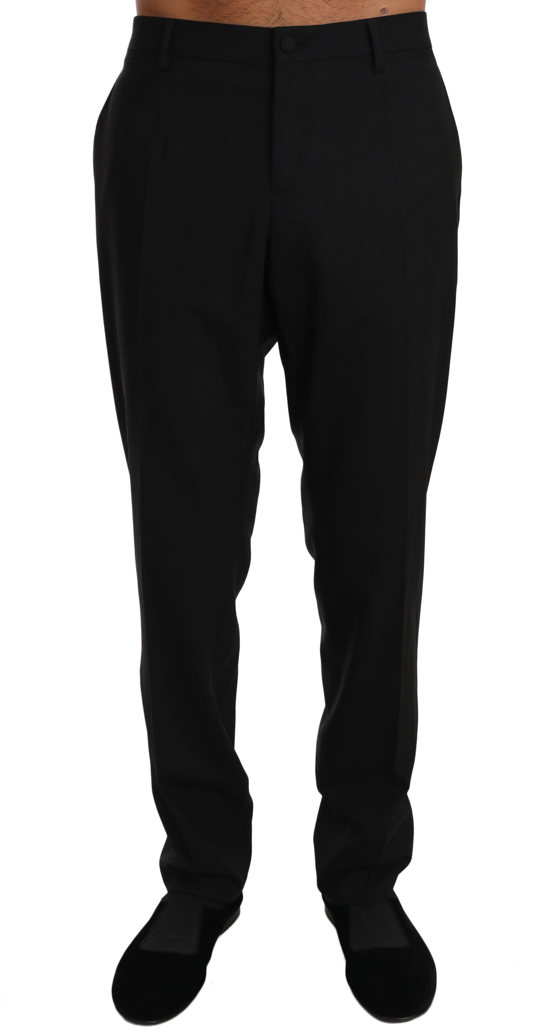 Elegante formele broek van wolmix