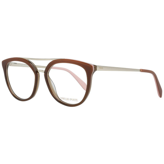 Bruine vrouwen optische frames