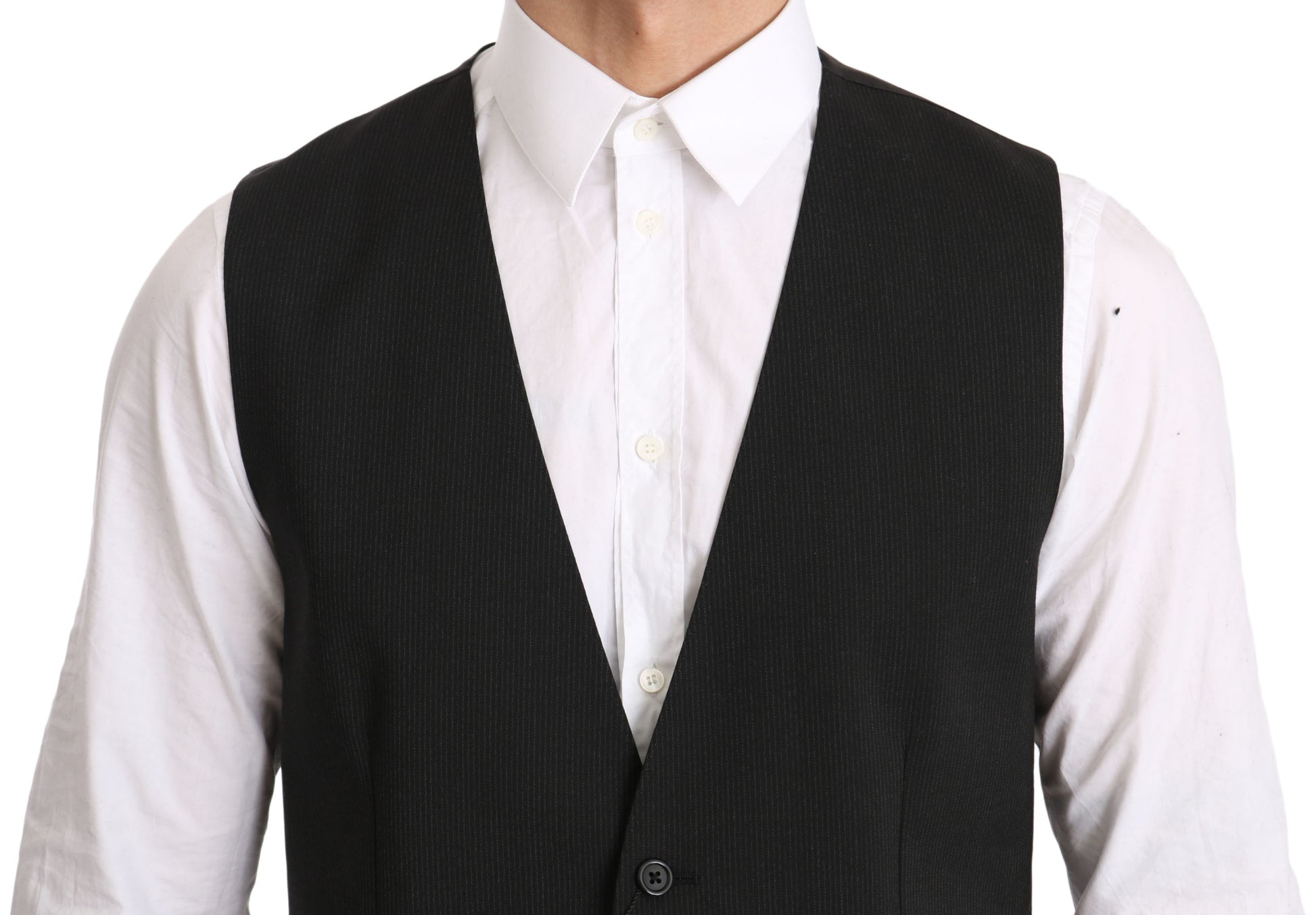 Elegant grijs formeel vest - normale pasvorm