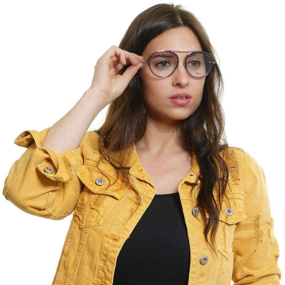 Paarse dames optische frames