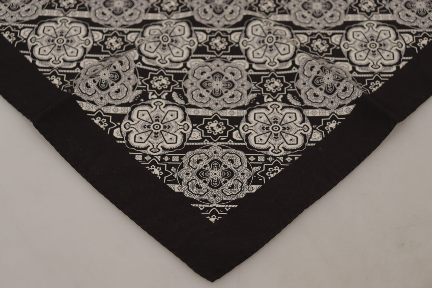 Elegant Silk Men's Square Scarf