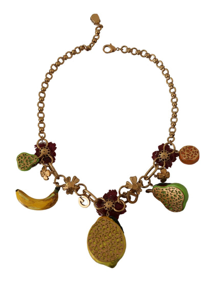 Chique gouden statement Sicilië fruitketting