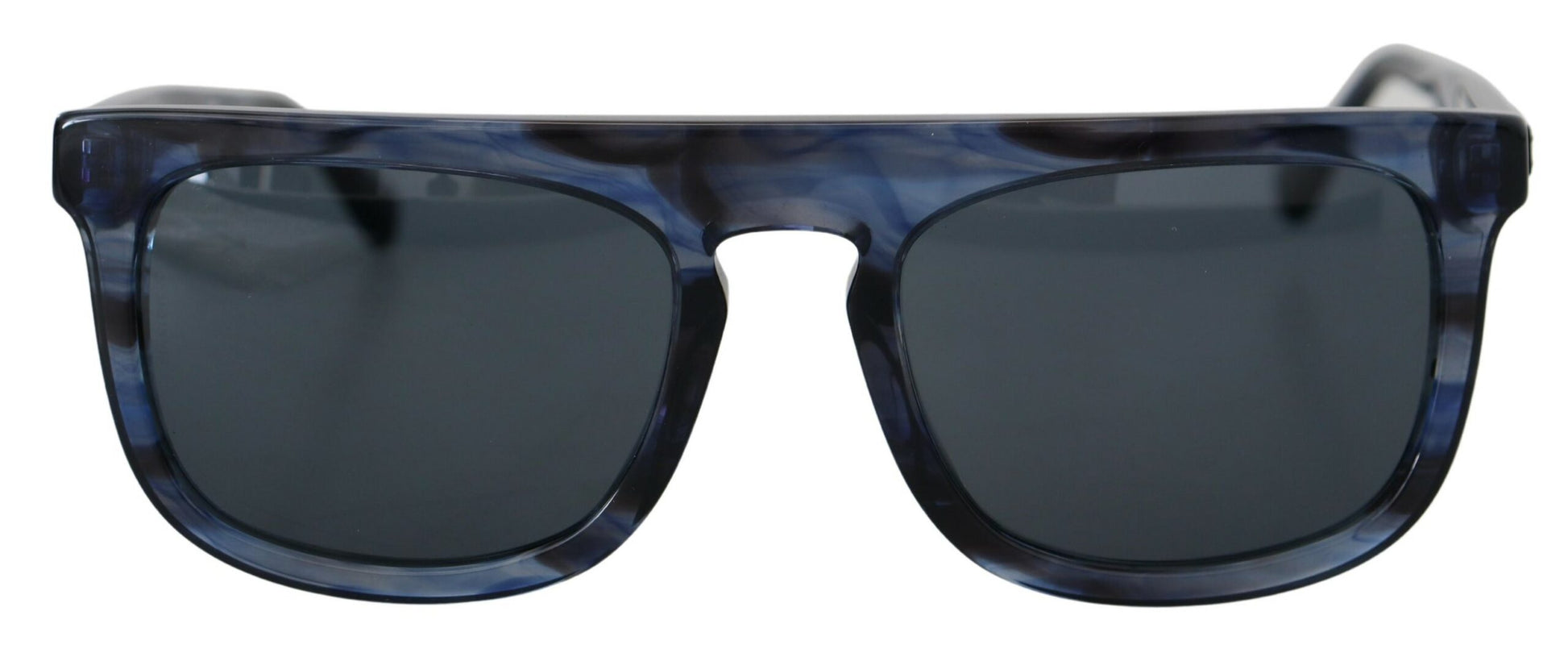 Elegantes gafas de sol de acetato azul