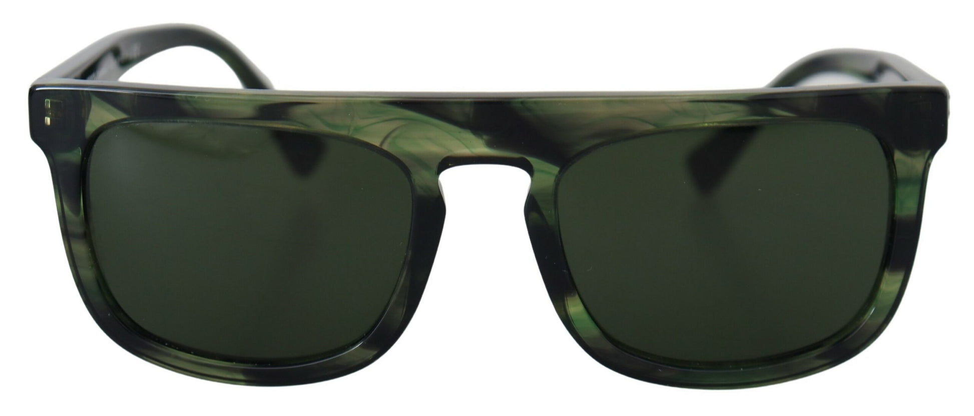 Gafas de sol verdes elegantes con protección UV