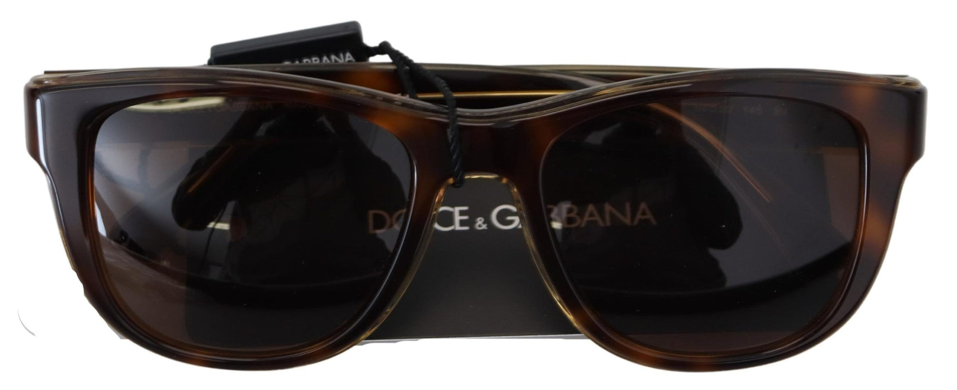 Gafas de sol unisex elegantes de acetato marrón