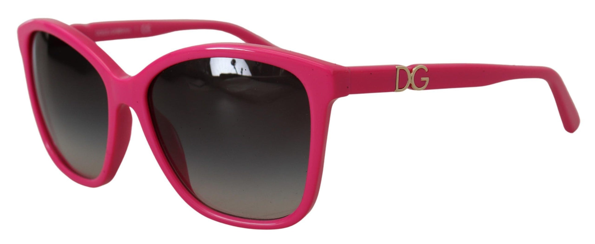 Elegantes gafas de sol redondas rosas para mujer