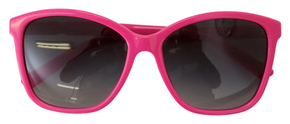 Elegant Pink Round Sunglasses for Women