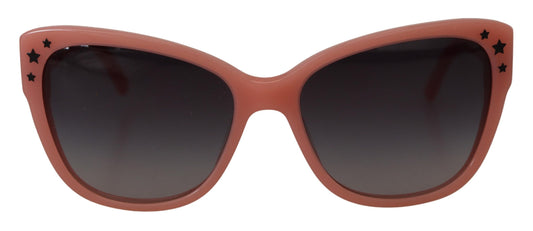 Elegantes gafas de sol rosadas con degradado