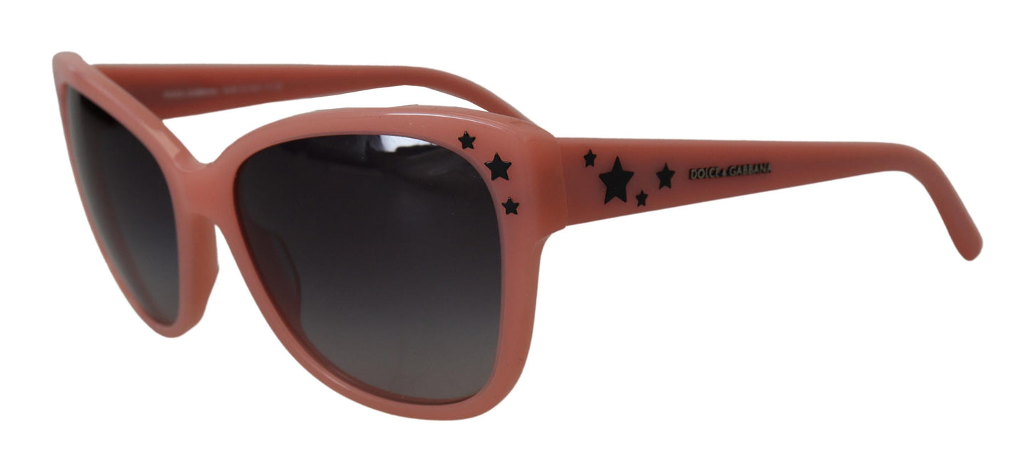 Elegantes gafas de sol rosadas con degradado