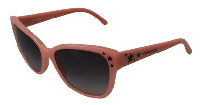 Elegantes gafas de sol rosadas con degradado