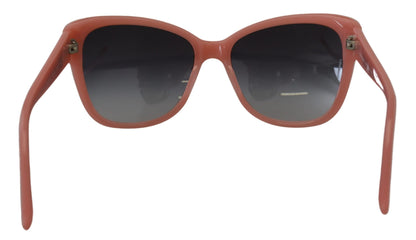 Elegantes gafas de sol rosadas con degradado