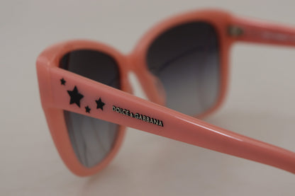 Elegantes gafas de sol rosadas con degradado